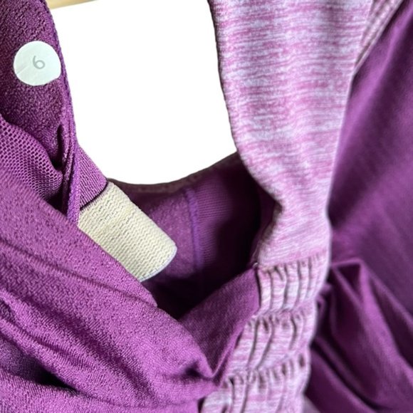 Lululemon Turbo Tank Size 6 Dewberry Purple - Picture 8 of 8